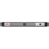 APC Smart-UPS C Lithium Ion, Short Depth 500VA, Network Card ups Grijs/zwart, 4x C13 uitgang, rack mountable, 1U, SCL500RMI1UNC