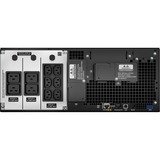 APC Smart-UPS On-Line 6000VA noodstroomvoeding ups Zwart, 6x C13, 4x C19, hardwire 1 fase uitgang, rackmountable, Embedded NMC