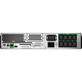 APC Smart-UPS SMT2200RMI2UC LCD RM 2U 230V met SmartConnect ups Zwart, 2200VA