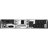APC Smart-UPS SMX2200R2HVNC 2200VA Noodstroomvoeding ups Zwart, 2200VA, 8x C13, 2x C19 uitgang, USB, NMC