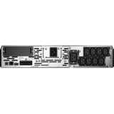 APC Smart-UPS X 2200VA noodstroomvoeding ups Zwart, 8x C13, 2x C19 uitgang, USB, SMX2200RMHV2U