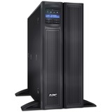APC Smart-UPS X SMX3000HVNC Noodstroomvoeding ups Zwart, 3000VA, 8x C13, 2x C19 uitgang, USB, NMC