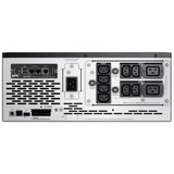 APC Smart-UPS X SMX3000HVNC Noodstroomvoeding ups Zwart, 3000VA, 8x C13, 2x C19 uitgang, USB, NMC