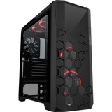 AZZA Storm 6000 big tower behuizing Zwart, 2x USB-A 2.0, 2x USB-A 3.2 (5 Gbit/s), 2x Audio, Window-kit