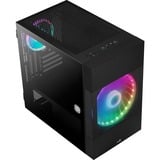 Aerocool Atomic v2 mini tower behuizing Zwart | 2x USB-A | Window