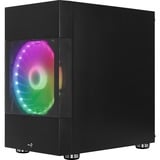 Aerocool Atomic v2 mini tower behuizing Zwart | 2x USB-A | Window