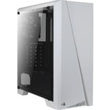 Aerocool Cylon White midi tower behuizing Wit | 3x USB-A | RGB | Window