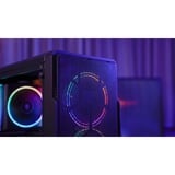 Aerocool Ore Tempered Glass midi tower behuizing Zwart | 3x USB-A | RGB | Window