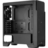 Aerocool Ore Tempered Glass midi tower behuizing Zwart | 3x USB-A | RGB | Window