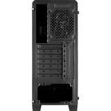 Aerocool Ore Tempered Glass midi tower behuizing Zwart | 3x USB-A | RGB | Window