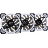 Alphacool Eiszyklon Aurora LUX Digital RGB case fan 3 stuks, 3-pins fan-connector