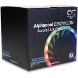 Alphacool Eiszyklon Aurora LUX Digital RGB case fans 3 stuks, 120 x 120 x 25 mm, 3-pins fan-connector