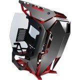 Antec Torque midi tower behuizing Donkergrijs/rood | 2x USB-A | 1x USB-C | Tempered Glass