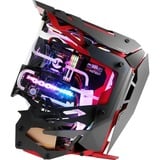 Antec Torque midi tower behuizing Donkergrijs/rood | 2x USB-A | 1x USB-C | Tempered Glass