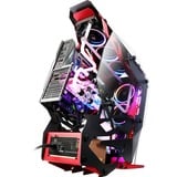 Antec Torque midi tower behuizing Donkergrijs/rood | 2x USB-A | 1x USB-C | Tempered Glass