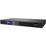 BlueWalker PowerWalker VI 750 R1U 750VA/450W ups Zwart, 1 Hoogte-eenheid