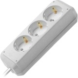 Brennenstuhl Eco-Line Stekkerdoos 3x stekkerdoos Wit, 1158610015, voor 3 stekkers