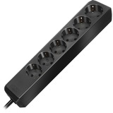 Brennenstuhl Eco-Line Stekkerdoos 6x stekkerdoos Zwart, 1159400015, voor 6 stekkers
