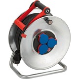Brennenstuhl Garant S IP44 kabelhaspel 50m H05RR-F 3G1,5 Zilver/zwart
