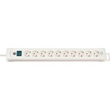 Brennenstuhl Premium-Line extension socket 10-way 10-voudige stekkerdoos Wit, 10x stekker, 1952200100
