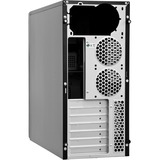 Chieftec CG-04B-0P midi tower behuizing Zwart | 4x USB-A