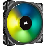 Corsair ML120 Pro RGB LED Premium Magnetic Levitation Fan case fan 4-pins PWM Fan aansluiting