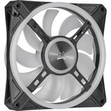 Corsair iCUE QL140 RGB case fan Zwart, 4-pins PWM fan-connector