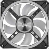 Corsair iCUE QL140 RGB case fan Zwart, 4-pins PWM fan-connector