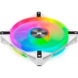 Corsair iCUE QL140 RGB case fan Wit, 4-pins PWM fan-connector