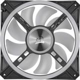 Corsair iCUE QL140 RGB case fans Zwart, 2 stuks, 140 x 140 x 25 mm, PWM