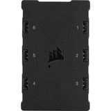 Corsair iCUE QL140 RGB case fans Zwart, 2 stuks, 140 x 140 x 25 mm, PWM