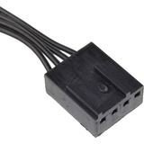 Corsair iCUE QL140 RGB case fans Zwart, 2 stuks, 140 x 140 x 25 mm, PWM