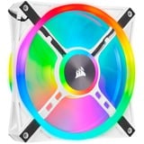 Corsair iCUE QL140 RGB case fans Wit, 2 stuks, 140 x 140 x 25 mm, PWM