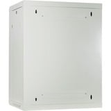 DSI 15U witte wandkast met glazen deur - DS6415W server rack Wit, 600 x 450 x 770mm