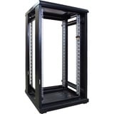 DSI 22U serverkast met glazen deur - DS6622 server rack Zwart, 600 x 600 x 1200mm