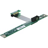DeLOCK Riser Card PCI Express x1 > x1 met flexibele kabel 