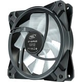 DeepCool CF 120 Plus case fan Zwart/transparant, 3 stuks, 4-pins PWM fan-connector