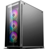 DeepCool MATREXX 70 3F midi tower behuizing Zwart | 3x USB-A | RGB | Window