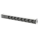 Digitus PDU 8fach Reservezekering stekkerdoos