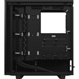 Fractal Design Define 7 Compact Light Tempered Glass midi tower behuizing Zwart | 4x USB-A | 1x USB-C | Window