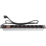 Good Connections 19" Stekkerdoos sr/bk Zilver/zwart