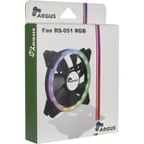 Inter-Tech Argus RS-051 RGB case fan Zwart, 2-pins fan-connector