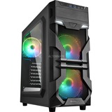 Sharkoon VG7-W RGB tower-behuizing Zwart, USB 3.0, Acryl Window-kit