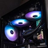 SilverStone Air Blazer 120R RGB case fan Zwart, 120 x 25 x 120 mm, PWM