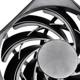 SilverStone FN124 case fan Zwart/zwart