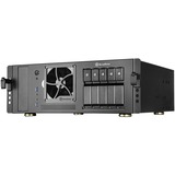 SilverStone SST-CS350B rack behuizing Zwart, 2x USB-A 3.2 (5 Gbit/s), 2x Audio