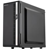 SilverStone SST-CS380 V2 midi tower behuizing Zwart | 2x USB-A