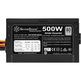 SilverStone Strider Essential ST50F-ES230 500 watt voeding  Zwart, 2x PCIe