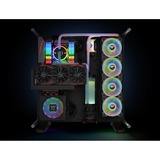 Thermaltake Riing Quad 12 RGB Radiator Fan TT Premium Edition 3 Pack case fan Wit, 3 stuks, Incl. controller