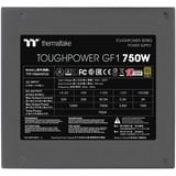 Thermaltake Toughpower GF1 750W voeding  Zwart, 4x PCIe, Full kabel-management